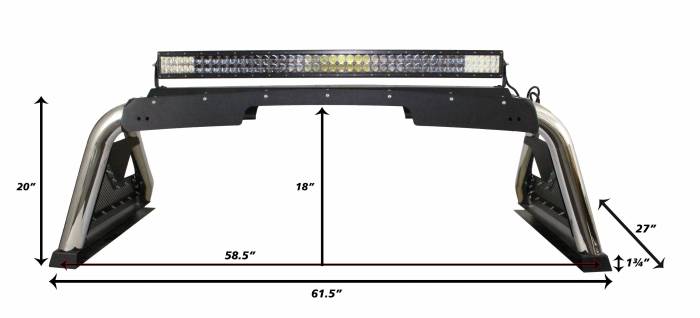 Go Rhino - Go Rhino - 915600T - Sport Bar 2.0 Complete Kit
