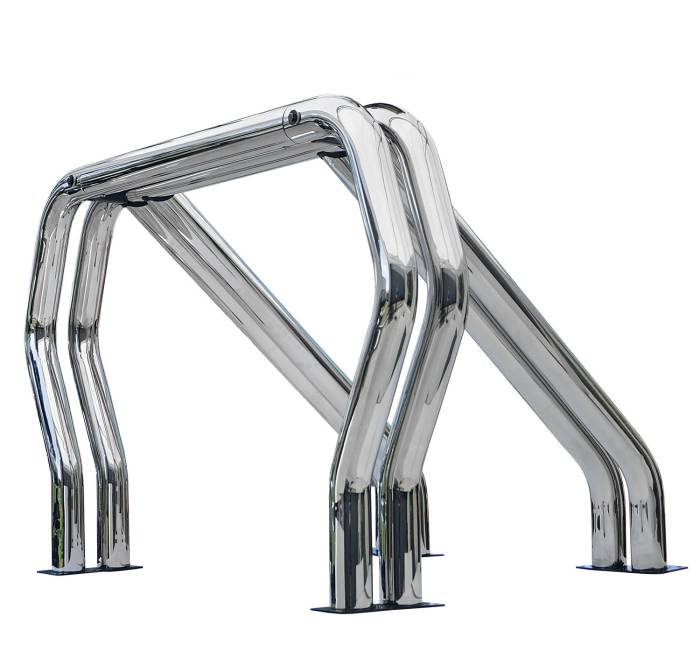 Go Rhino - Go Rhino - 9609560DDC - Go Rhino! Bed Bars- Double Bar/Double Kicker (Between Wheel Wells)