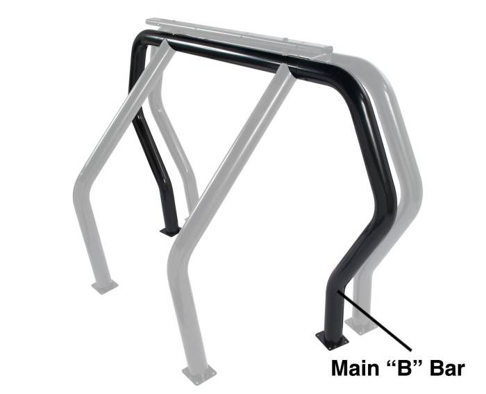 Go Rhino - Go Rhino - 97002B - Go Rhino! Bed Bars - inBin Main Bar