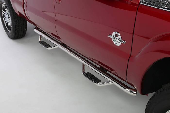 Go Rhino - Go Rhino - D24043PS - DOMINATOR D2 Cab Length SideSteps (Gasoline Trucks Only)