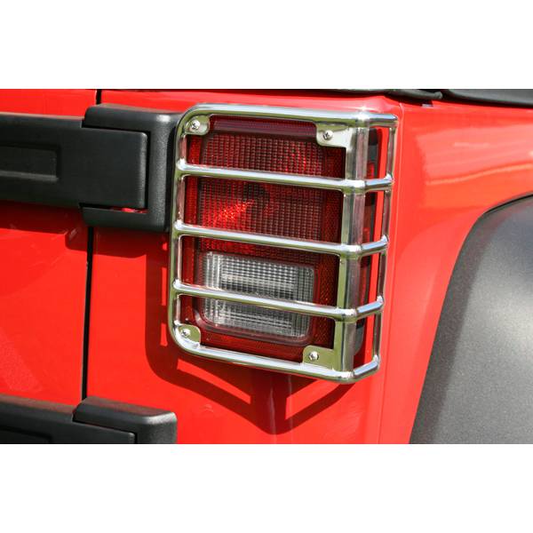Rugged Ridge - Tail Light Euro Guards; 07-16 Jeep Wrangler JK