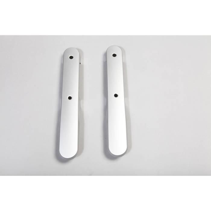 Rugged Ridge - Rear Door Handle Trim, Silver; 07-10 Jeep Wrangler JKU