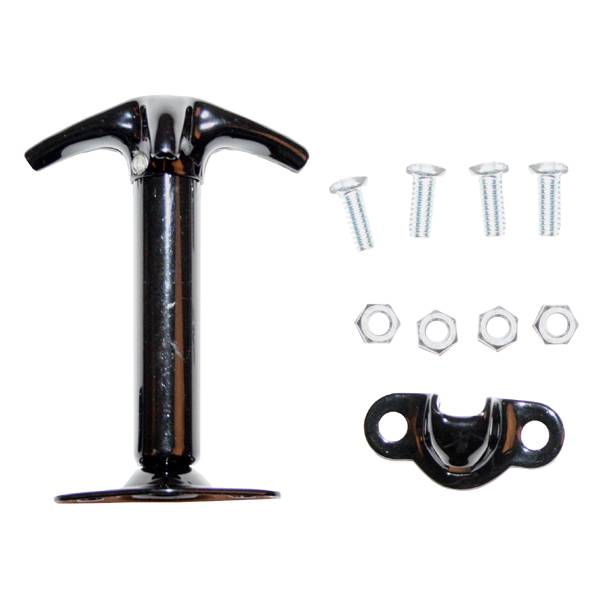 Rugged Ridge - Hood Catch, Black; 87-95 Jeep Wrangler YJ