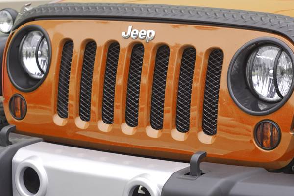 Rugged Ridge - Mesh Grille Insert, Black; 07-16 Jeep Wrangler JK