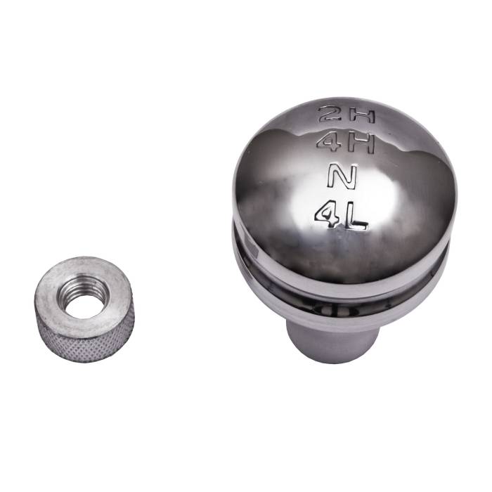 Rugged Ridge - Billet Transfer Case Knob, Aluminum; 87-95 Jeep Wrangler YJ