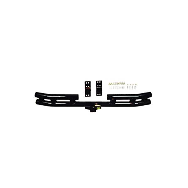 Rugged Ridge - Double Tube Rear Bumper, 3 Inch; 55-06 Jeep CJ/Wrangler YJ/TJ