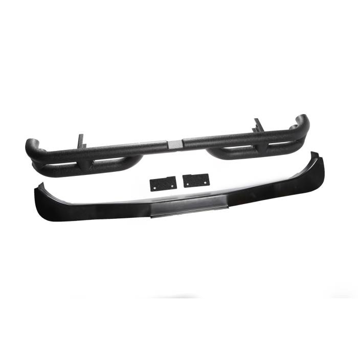 Rugged Ridge - Double Tube Rear Bumper, 3 Inch; 07-16 Jeep Wrangler JK