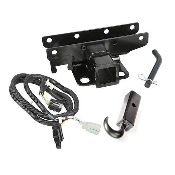 Rugged Ridge - Receiver Hitch Kit, Hook; 07-16 Jeep Wrangler JK