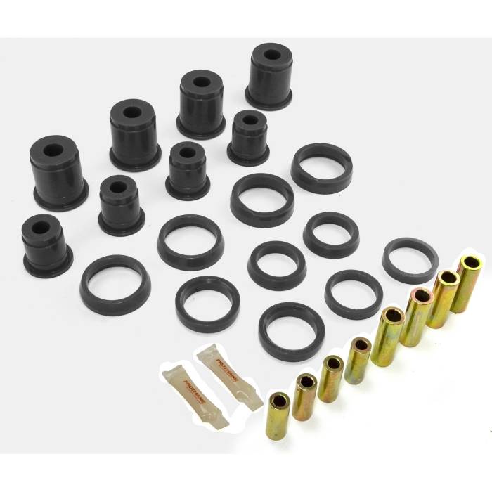 Rugged Ridge - Front Control Arm Bushing Kit, Black; 84-01 Jeep Cherokee XJ