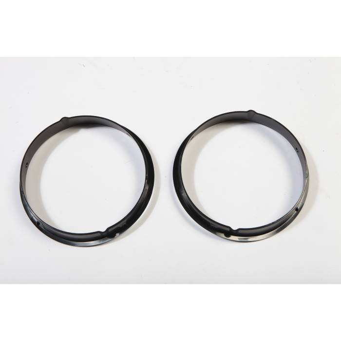 Rugged Ridge - Black Headlight Bezels; 97-06 Jeep Wrangler TJ