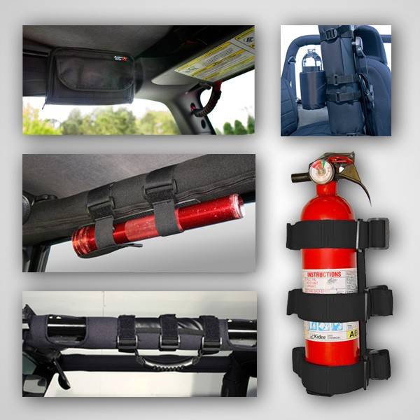 Rugged Ridge - Interior Sport Bar Accessory Kit; 76-06 Jeep CJ/Wrangler YJ/TJ