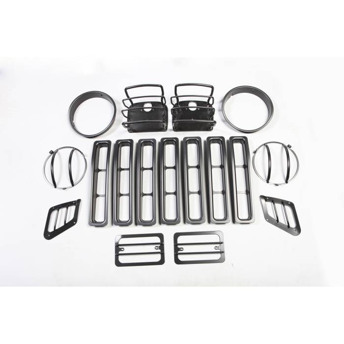 Rugged Ridge - Euro Guard Light Kit; 97-06 Jeep Wrangler TJ