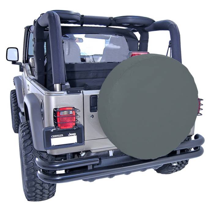 Rugged Ridge - 27-29 Inch Tire Cover, Black Denim