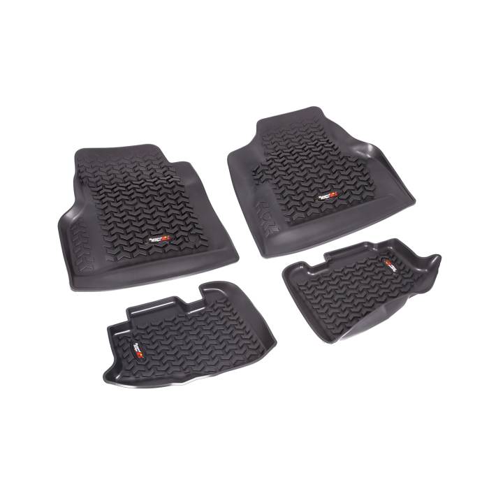 Rugged Ridge - Floor Liners, Kit, Black; 97-06 Jeep Wrangler/Unlimited TJ/LJ