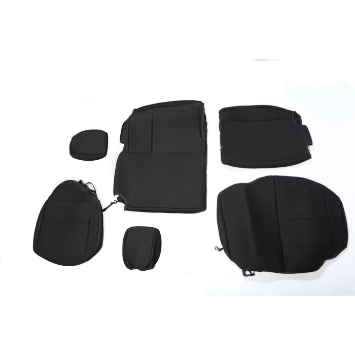 Rugged Ridge - Neoprene Rear Seat Cover, Black; 07-16 Jeep Wrangler JKU