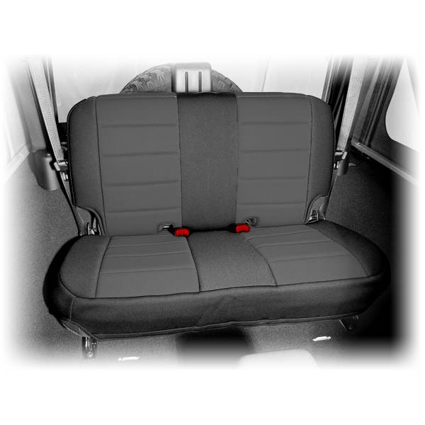 Rugged Ridge - Neoprene Rear Seat Cover, Black; 07-16 Jeep Wrangler JK