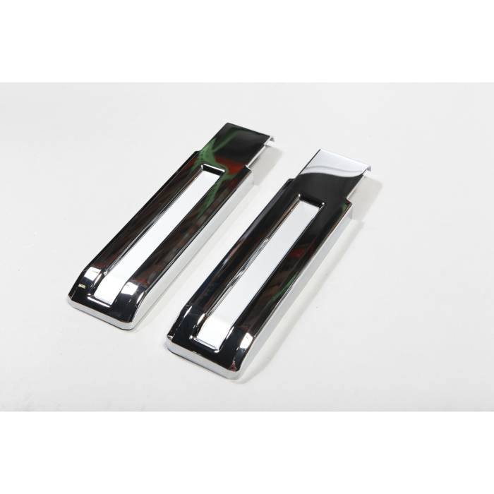 Rugged Ridge - Tailgate Hinge Covers, Chrome; 07-16 Jeep Wrangler JK