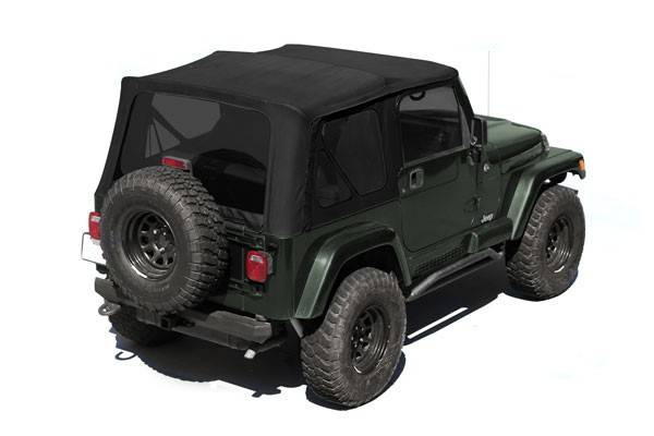 Rugged Ridge - XHD Soft Top, Black Diamond, Tinted Windows; 88-95 Jeep Wrangler YJ