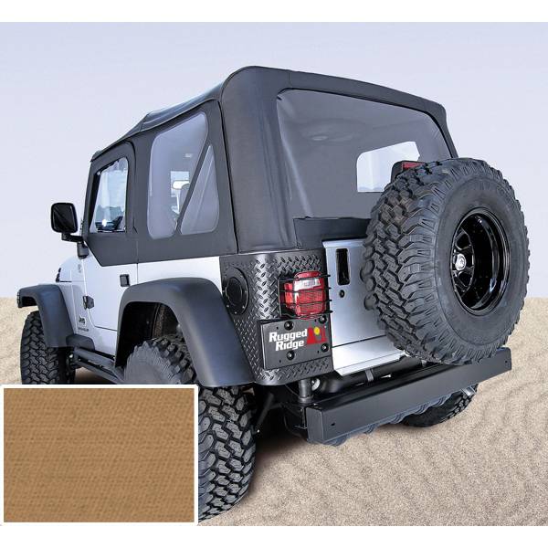 Rugged Ridge - XHD Soft Top, Spice, Tinted Windows; 97-06 Jeep Wrangler TJ