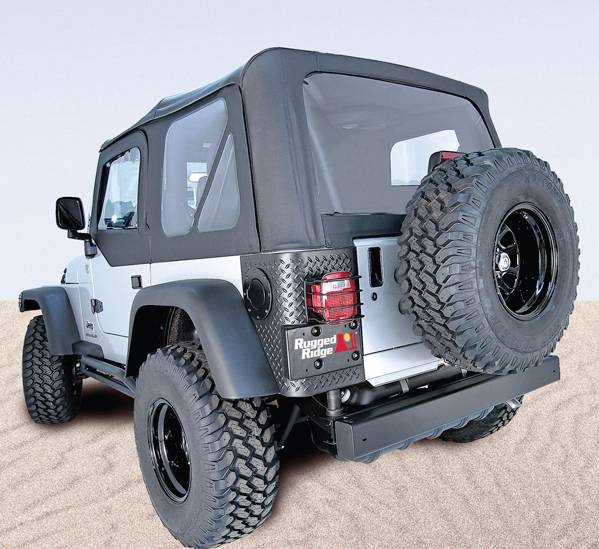 Rugged Ridge - XHD Soft Top, Black Diamond, Tinted; 04-06 Jeep Wrangler LJU