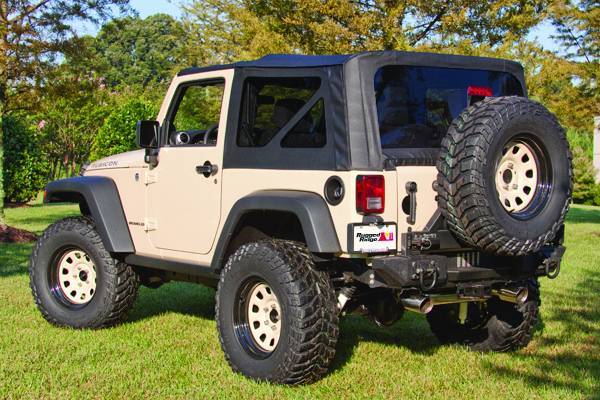 Rugged Ridge - XHD Soft Top, Black Diamond; 07-09 Jeep Wrangler JK
