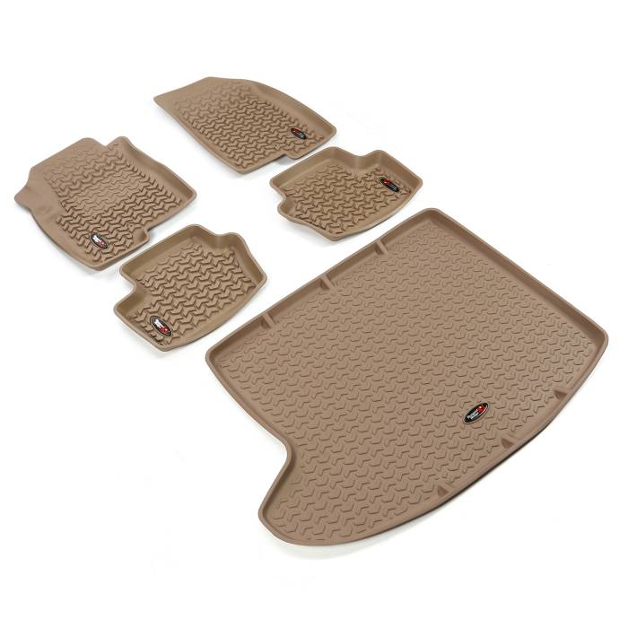 Rugged Ridge - Floor Liners, Kit, Tan; 07-16 Compass/Patriot MK