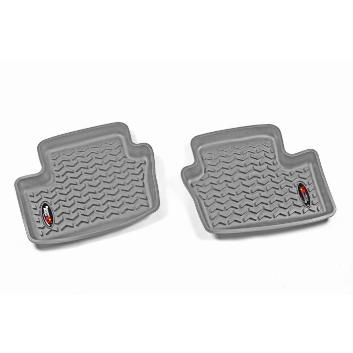 Rugged Ridge - Floor Liners, Rear, Gray; 07-12 Caliber /07-16 MK