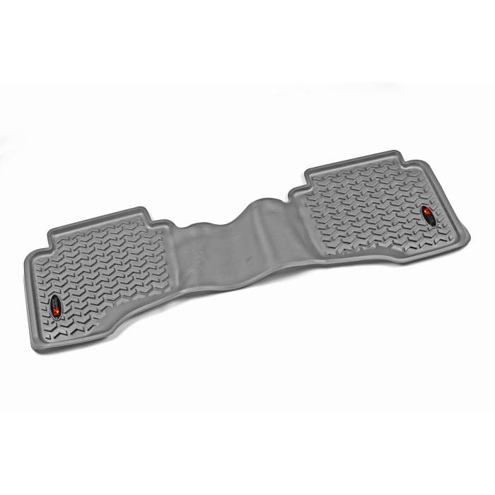 Rugged Ridge - Floor Liners, Rear, Gray; 06-09 Jeep Commander/05-10 Grand Cherokee
