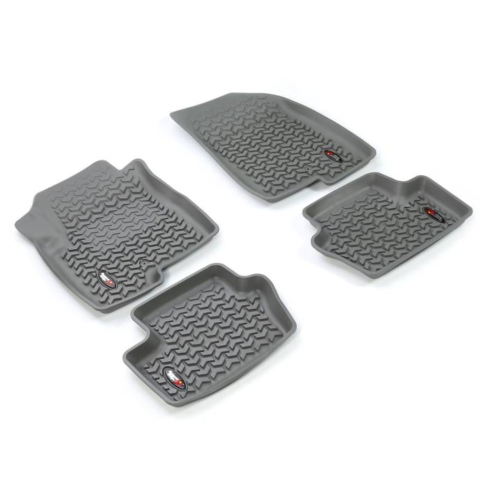 Rugged Ridge - Floor Liners, Kit, Gray; 07-16 Jeep Compass/Patriot MK