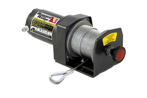 Rugged Ridge - 2500 Pound Heavy Duty Winch, ATV/UTV