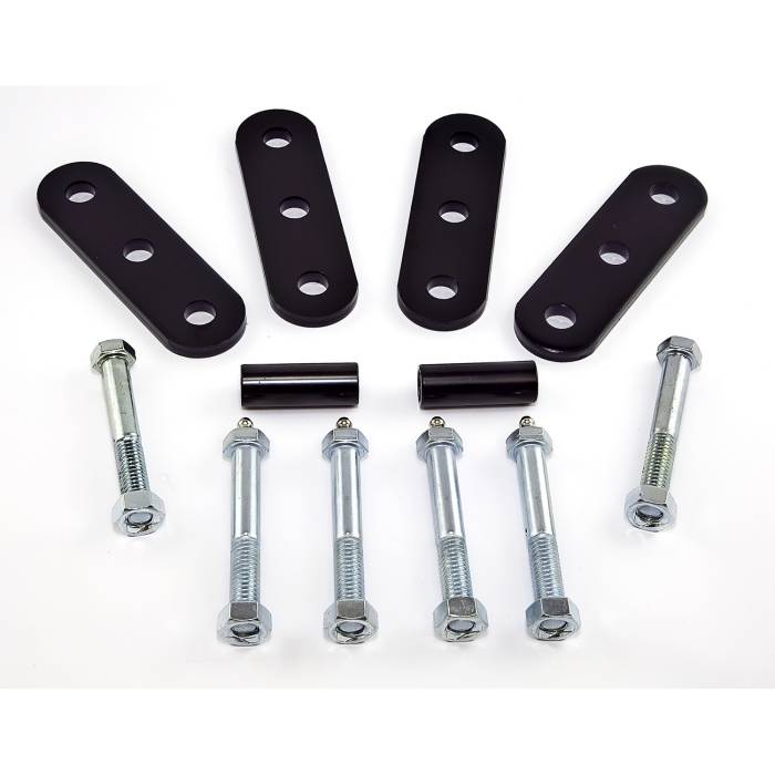 Rugged Ridge - HD Front and Rear Leaf Spring Shackles; 55-75 Jeep CJ Models