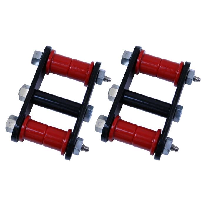 Rugged Ridge - HD Front Leaf Spring Shackles; 76-86 Jeep CJ Models