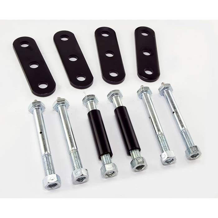 Rugged Ridge - HD Rear Leaf Spring Shackles; 76-86 Jeep CJ Models