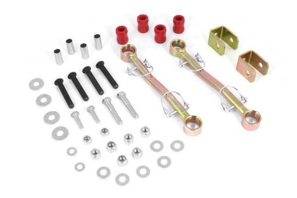 Rugged Ridge - Front Sway Bar End Links, 4 Inch Lift; 97-06 Jeep Wrangler TJ