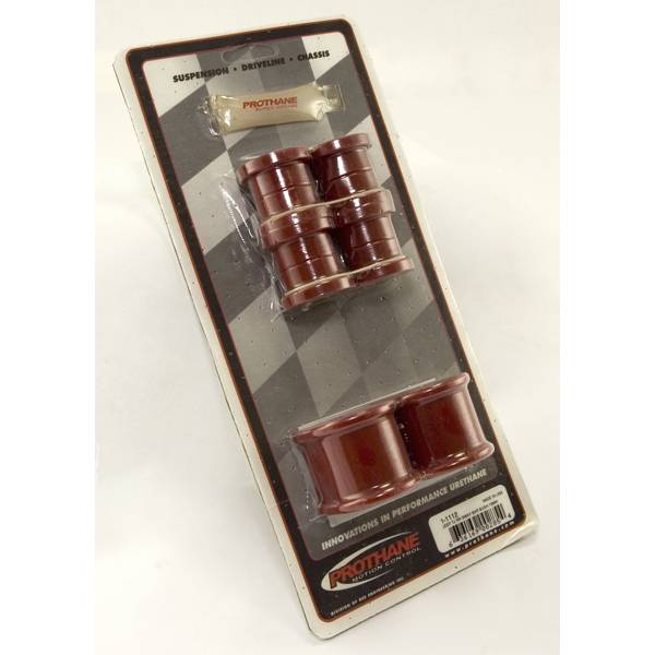 Rugged Ridge - Rear Swaybar Bushing Kit, Red, 13mm; 97-06 Jeep Wrangler TJ