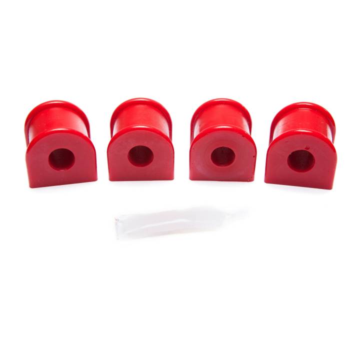 Rugged Ridge - Rear Swaybar Bushing Kit, Red, 5/8 Inch; 84-01 Jeep Cherokee XJ