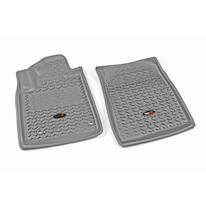 Rugged Ridge - Floor Liners, Front, Gray; 12-16 Toyota Sequoia/Tundra