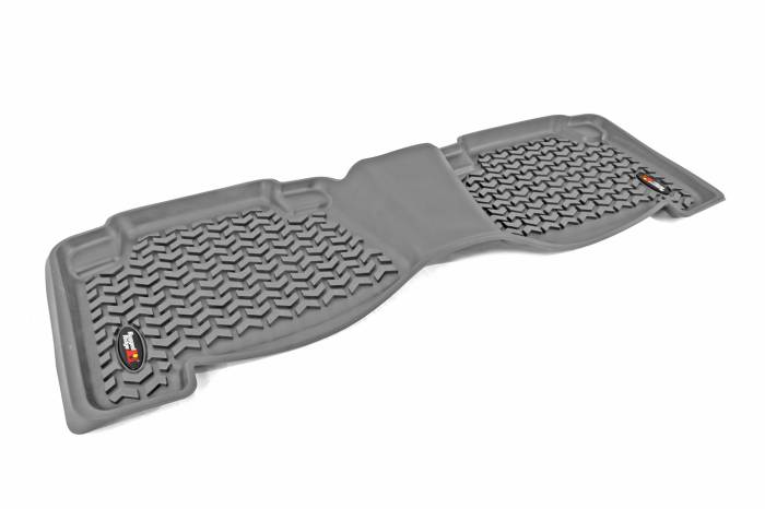 Rugged Ridge - Floor Liners, Rear, Gray; 10-13 Toyota 4Runner