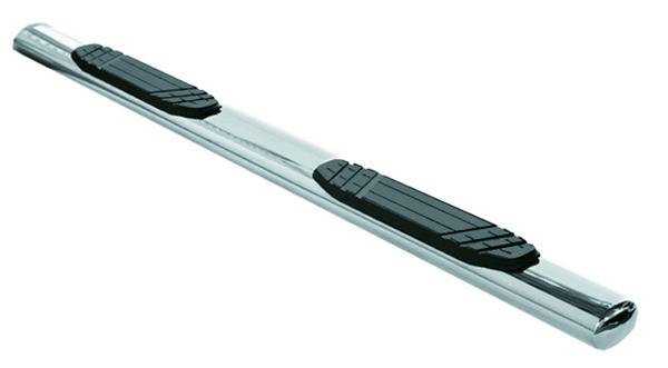 Big Country Truck Accessories - Big Country Truck Accessories - 39408066 - 4in WIDESIDER Platinum Side Bars - 80in Long - Polished Stainless Steel