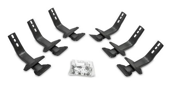 Big Country Truck Accessories - Big Country Truck Accessories - 395269526 - 5in WIDESIDER Platinum Side Bars Kit: 52in Long Polished Stainless Steel +Brackets