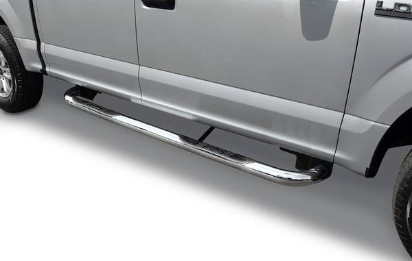 Big Country Truck Accessories - Big Country Truck Accessories - 372694 - 3in Round Classic Side Bars