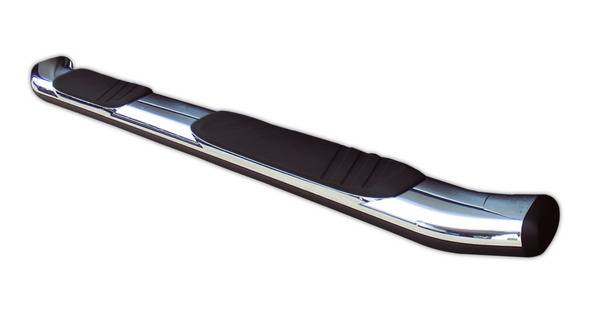 Big Country Truck Accessories - Big Country Truck Accessories - 395269808 - 5in WIDESIDER XL Side Bars Kit - 80in Long Chrome + Mounting Brackets