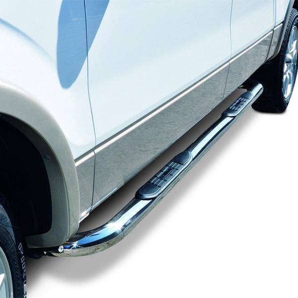 Big Country Truck Accessories - Big Country Truck Accessories - 372064 - 3in Round Classic Side Bars