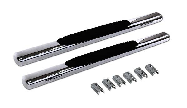 Big Country Truck Accessories - Big Country Truck Accessories - 39405266 - 4in WIDESIDER Platinum Side Bars - 52in Long - Polished Stainless Steel -Bars Only