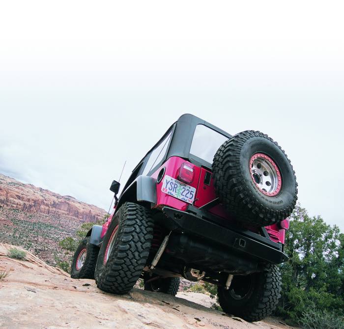 Warn - Warn Rock Crawler Rear Bumper 61857