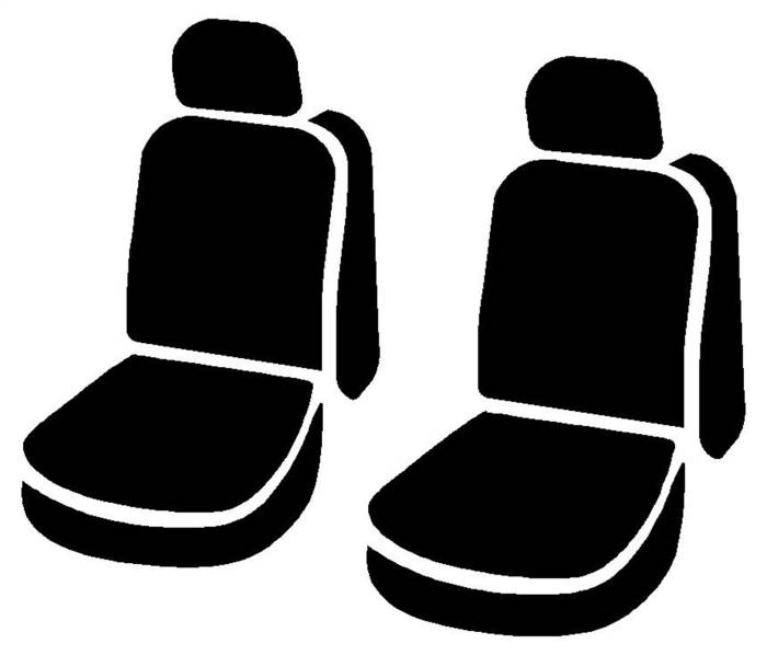 Fia - Fia Wrangler Solid Seat Cover TRS47-40 GRAY
