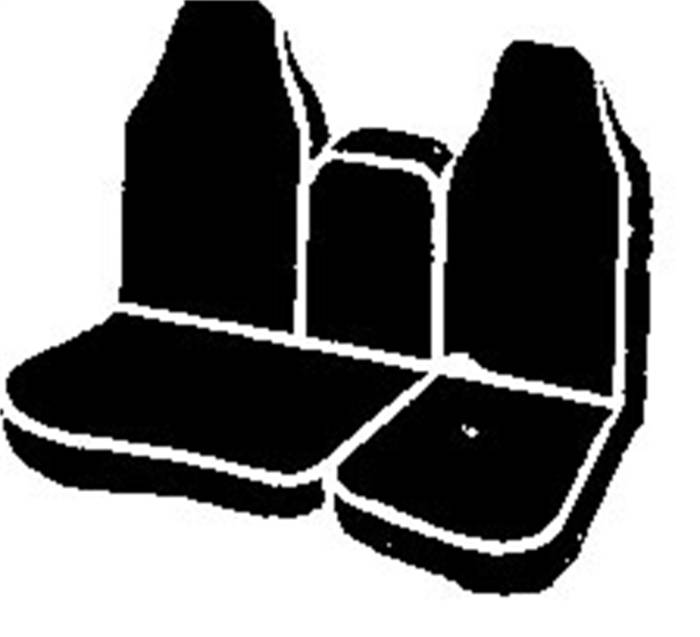 Fia - Fia Wrangler Custom Seat Cover TR47-3 GRAY