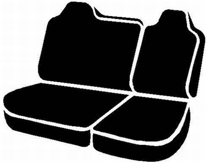 Fia - Fia Wrangler Custom Seat Cover TR42-42 BLACK