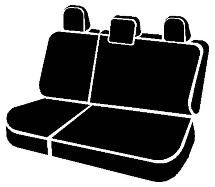 Fia - Fia LeatherLite Custom Seat Cover SL62-64 BLK/BLK