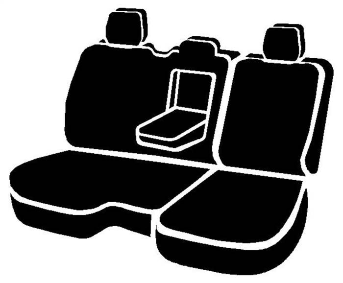Fia - Fia Wrangler Custom Seat Cover TR42-55 BLACK